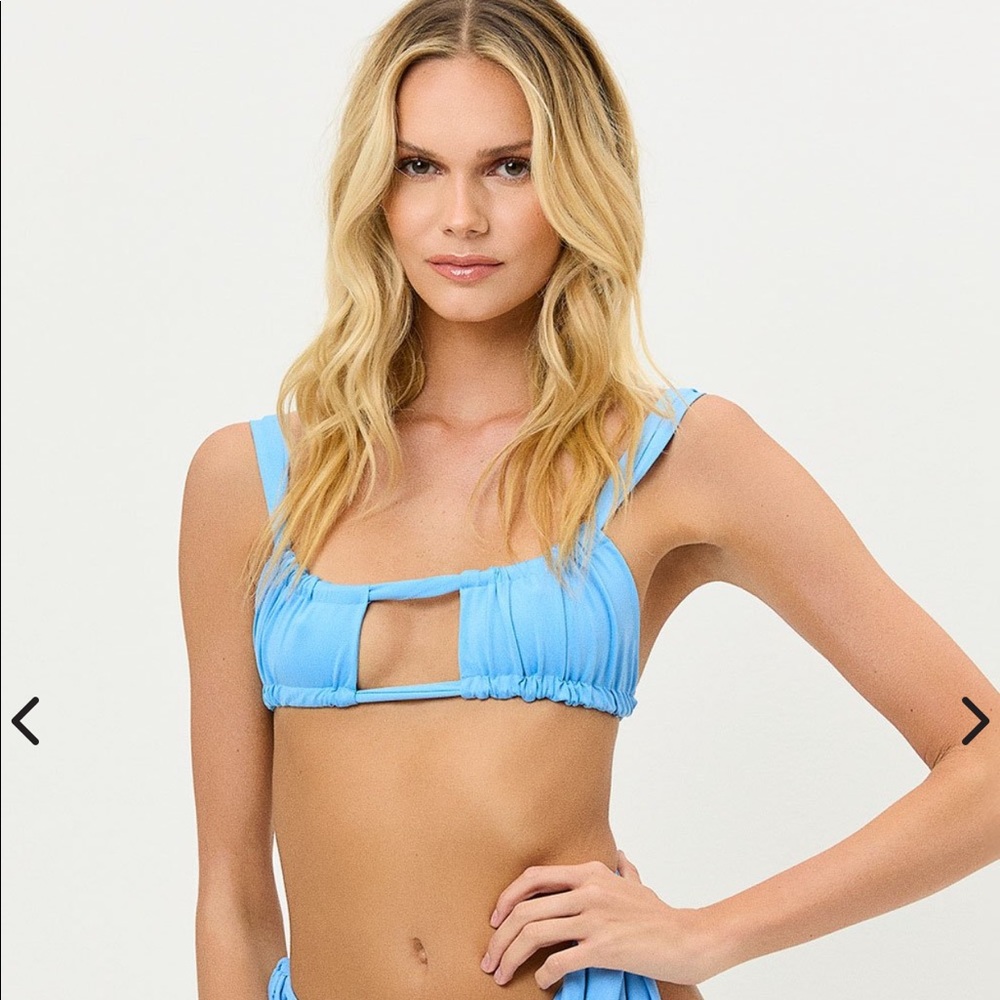 Willow Ruched Bikini Top